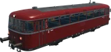 Uerdingen Railbus — Rear three-quarter view
