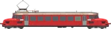 CLe 2/4 Roter Pfeil — Side view