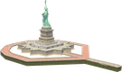 Statue of Liberty — Building detail