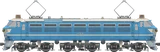 Japanese Class EF66 — Side view