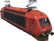 Norwegian Class El 18 — Front three-quarter view