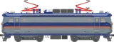 EMD AEM-7 — Side view