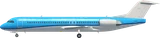 Fokker 100 — Side view