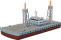 Sand Dredger — Dredging platform