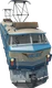 Japanese Class EF66 — Front-facing view