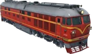 Chinese Class DF4B — Front three-quarter view