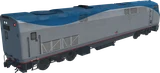 GE P42DC — Rear three-quarter view