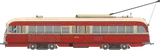 Pittsburgh PCC 1643 — Side view