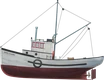Canadian Trawler — Side view