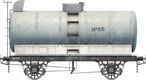 Tank Car 1899 — Side view