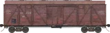 Box Car 1930 — Side view