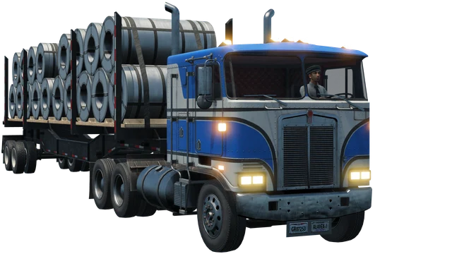 Kenworth K100E Stake