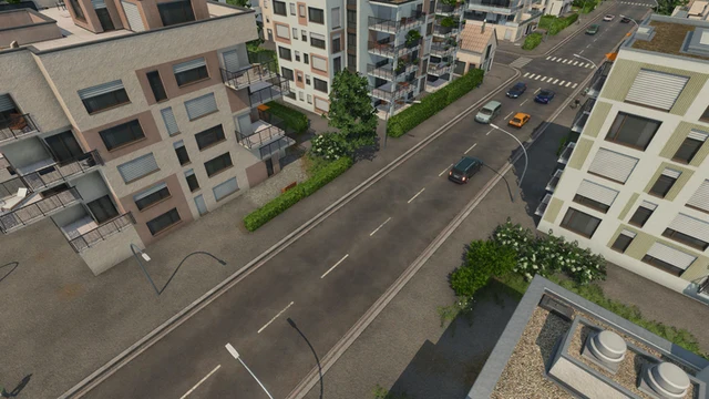 Extra-small town streets
