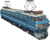Japanese Class EF66 — Front three-quarter view