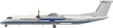 Bombardier DHC-8 — Side view