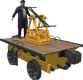 Handcar — Front three-quarter view